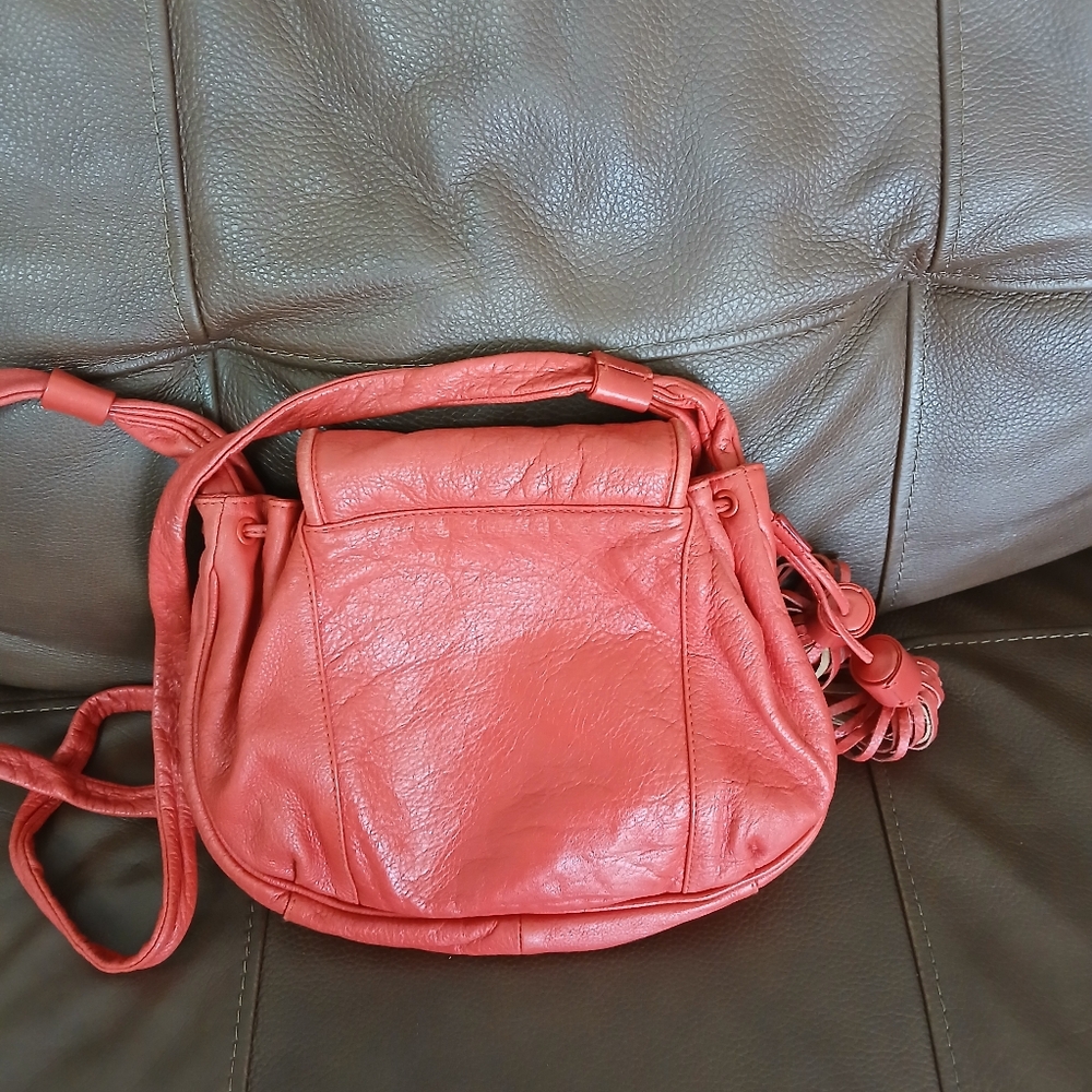 See by Chloe red Mini Leather Cross Body Bag‎ - Picture 4 of 14